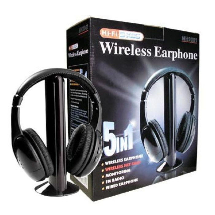 5 In 1 Wireless Headsets  (MH-2001)