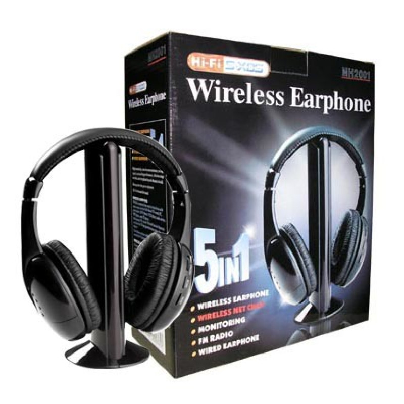 5 In 1 Wireless Headsets  (MH-2001)