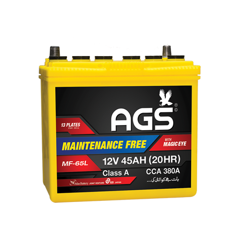 AGS Battery MF 65 45 AH 13 Plate AGS Battery MF 65
