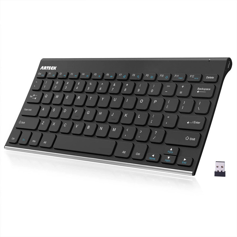 Arteck 2.4G Wireless Keyboard and Mouse Combo