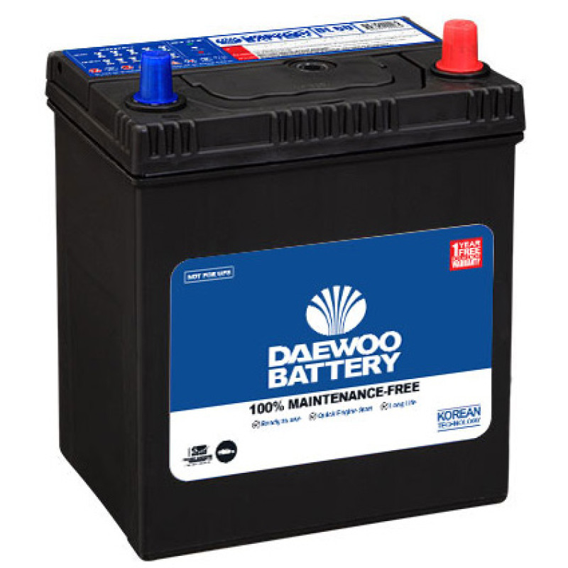 Daewoo DL-50 38 Ah Maintenance Free For Vehicles Battery