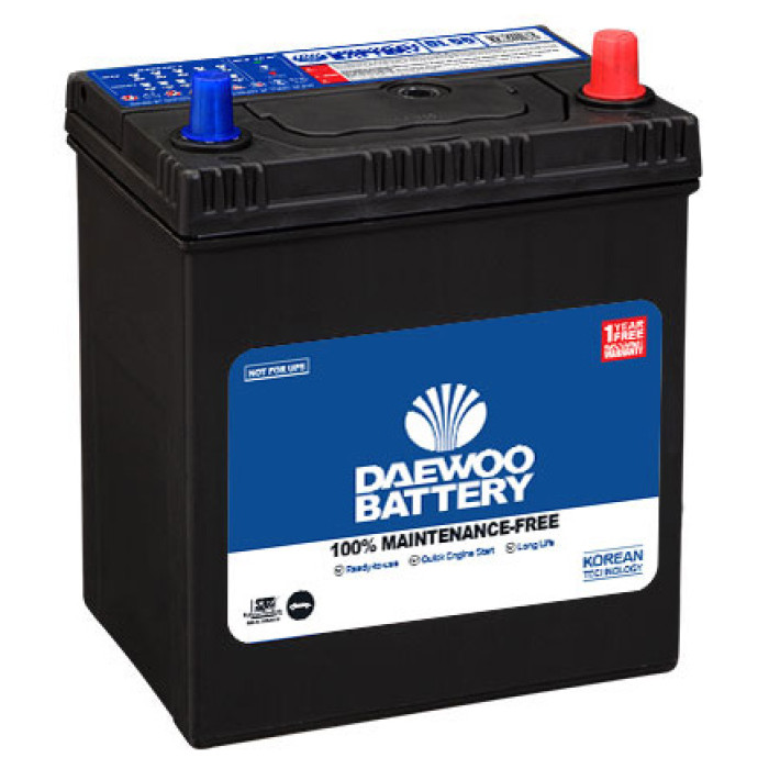 Daewoo DL-55 40 Ah Maintenance Free For Vehicles Battery
