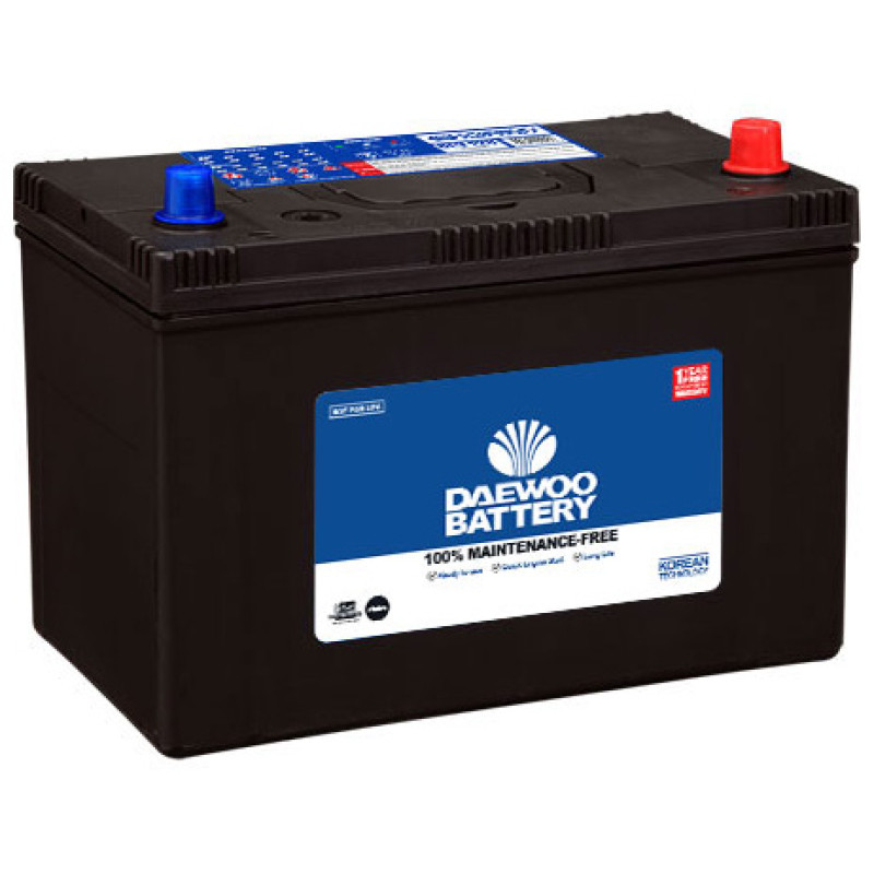 Daewoo DLS-120 90 Ah Maintenance Free For Vehicles Battery 