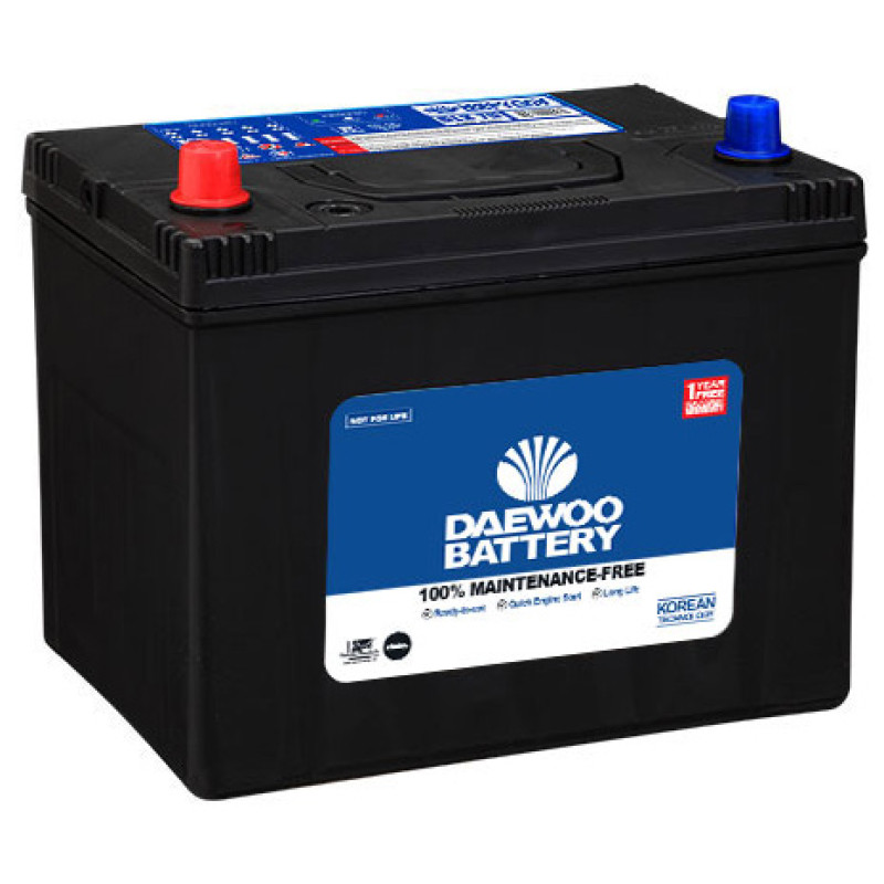 Daewoo DLS-70 50 Ah Maintenance Free For Vehicles Battery