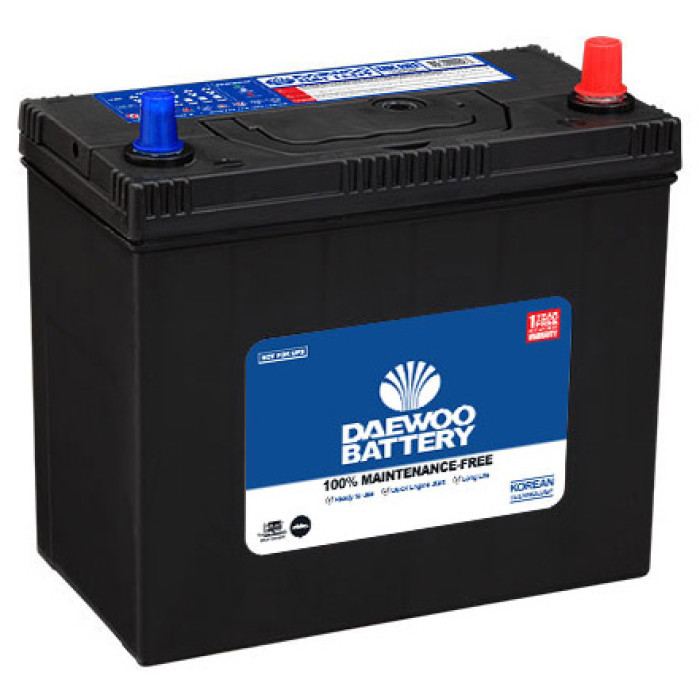 Daewoo DR-60 45 Ah Maintenance Free For Vehicles Battery