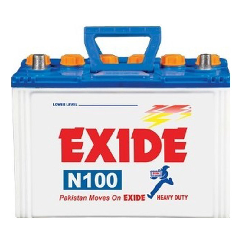 Exide Battery N 100 75 AH 11 Plate Battery Exide Battery