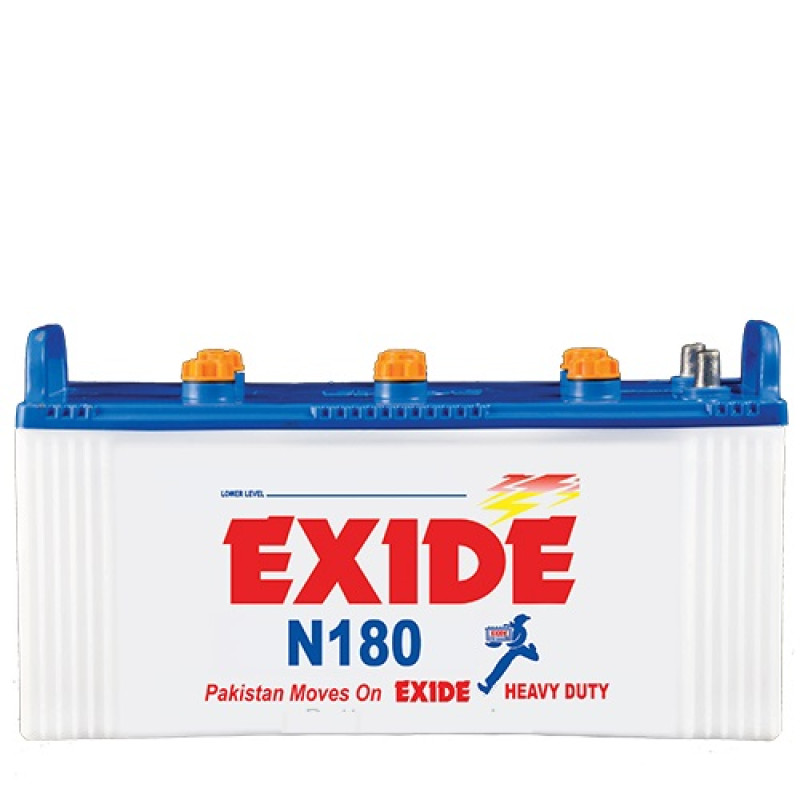 Exide Battery N 180 130 AH 21 Plate Exide Battery N 180