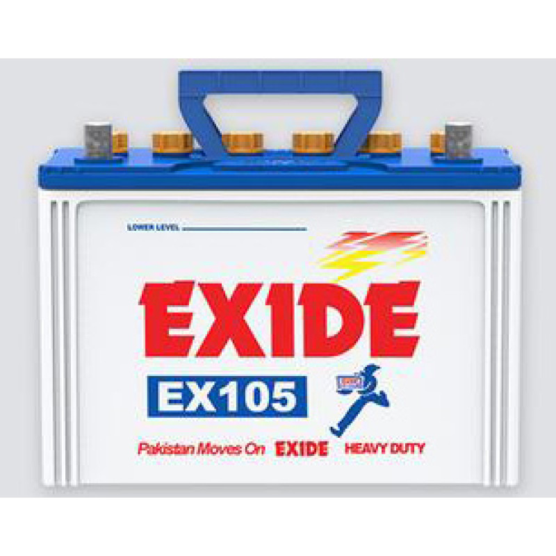 Exide EX105 15 Plates 90 Ah Battery
