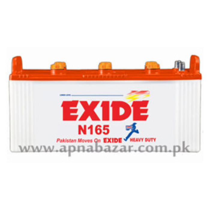 Exide N165 21 Plates Battery