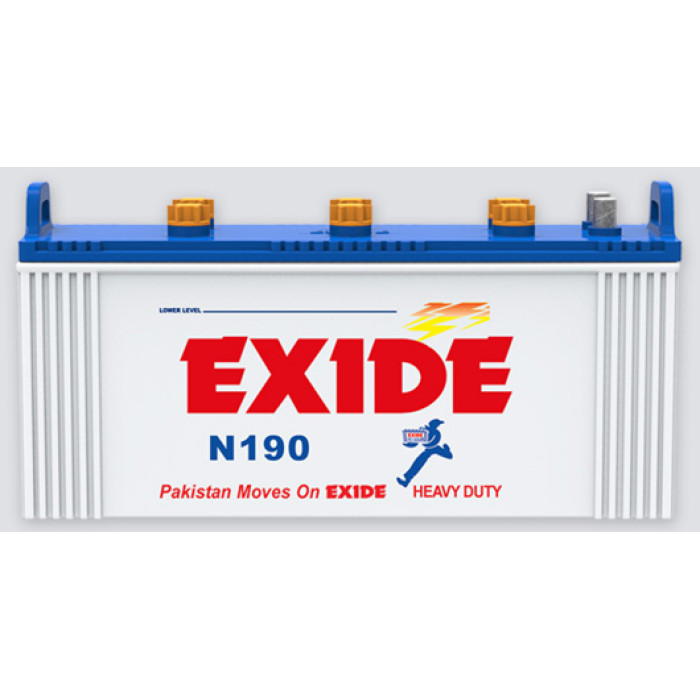 Exide N190 23 Plates 145 Ah Battery