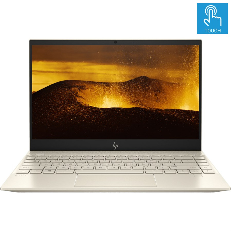 HP Envy 13-BA0071TX Laptop - 10th Gen Ci7, 16GB, 512GB SSD, MX350 2GB GC, 13.3 IPS Touchscreen, Windows 10, Pale Gold