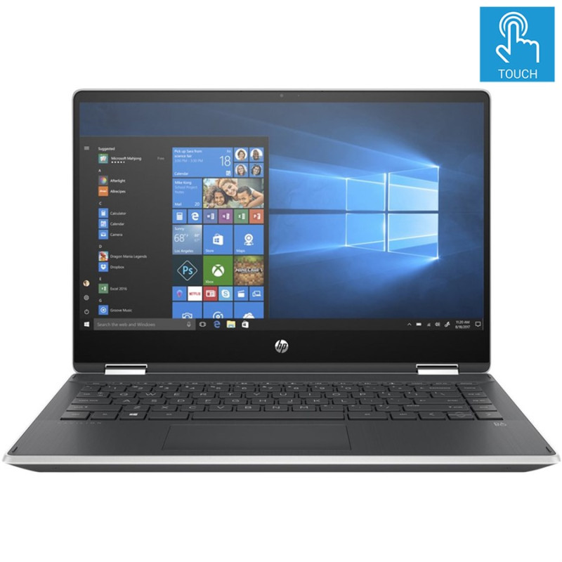 HP Pavilion x360 14-DH2075NR Laptop - 10th Gen Ci5, 8GB, 256GB SSD, 14 Touchscreen, Windows 10 