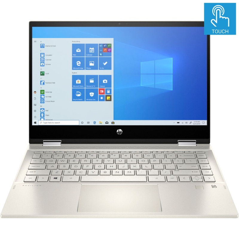 HP Pavilion x360 14m-DW1023DX Laptop - 11th Gen Ci5 1135G7, 8GB, 256GB SSD, 14 FHD IPS Touchscreen, Windows 10 