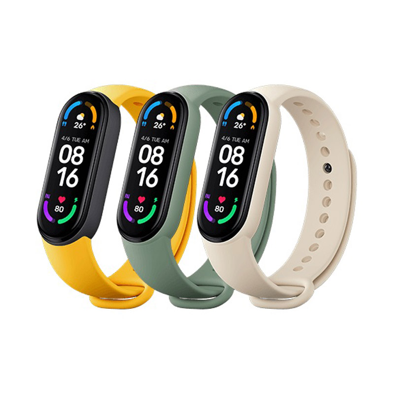 Mi Band 6 Strap Pack of 3	