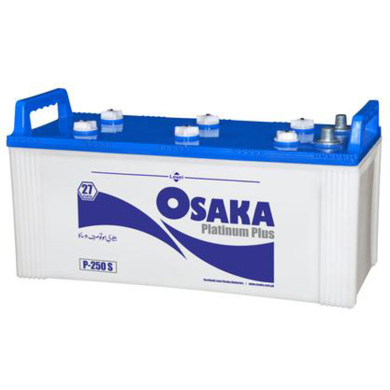 Osaka P-250 S 27 Plates (Platinum) Battery