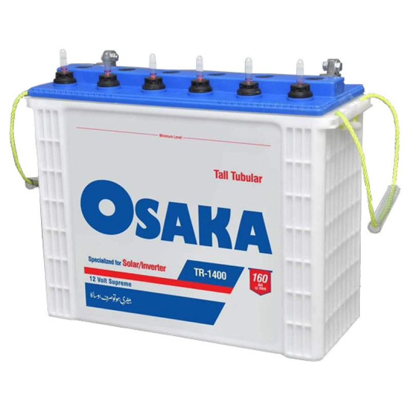 Osaka TR-1400 Deep Cycle Tubular 160 Ah Battery