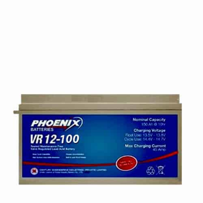 Phoenix Battery VRLA 100 100 AH Gel Dry Phoenix Battery