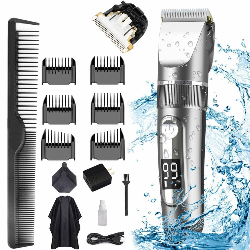 POLENTAT Professional Rechargeable Hair Clippers Trimmer