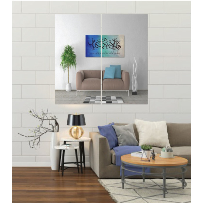 Wall Frames 2 Pieces Set Canvas – Digitally Printed Wall Canvas F-200
