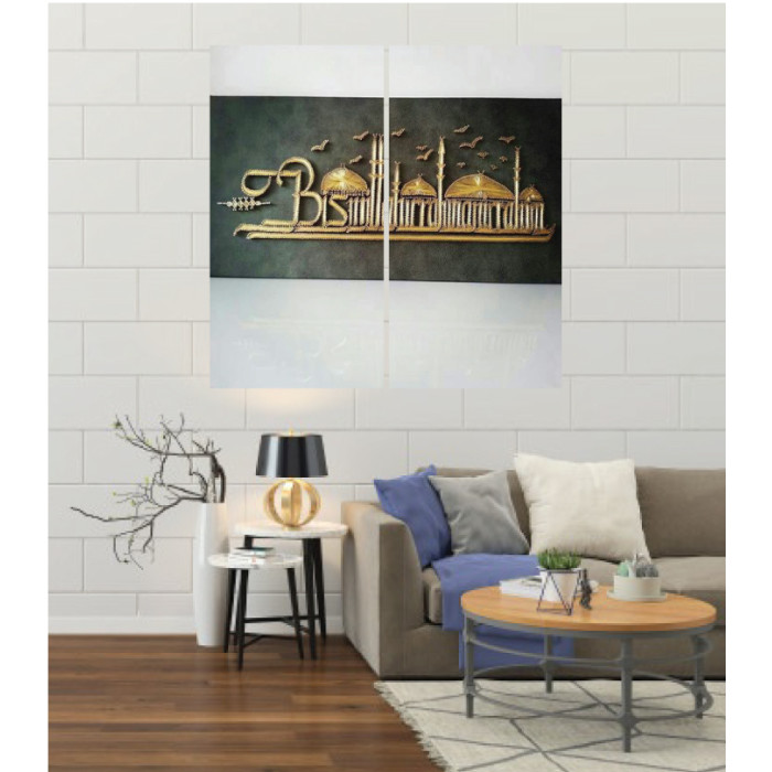 Wall Frames 2 Pieces Set Canvas – Digitally Printed Wall Canvas F-22