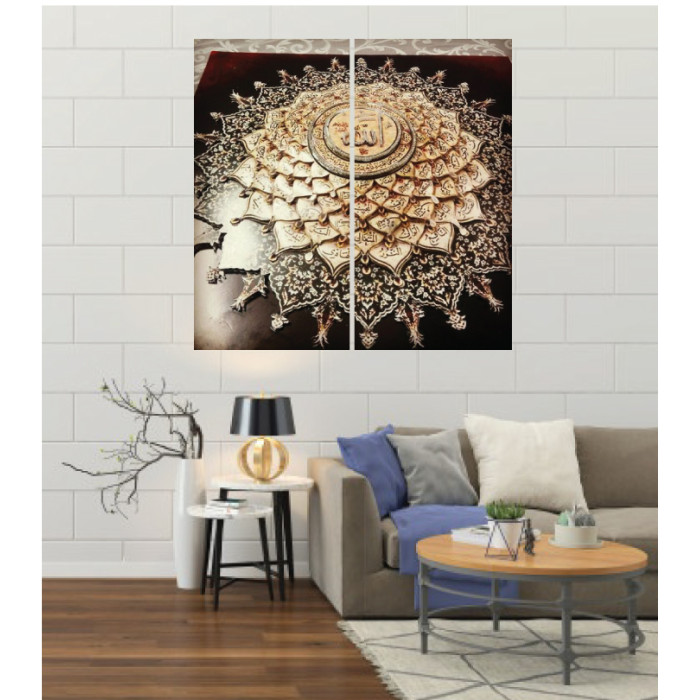 Wall Frames 2 Pieces Set Canvas – Digitally Printed Wall Canvas F-42