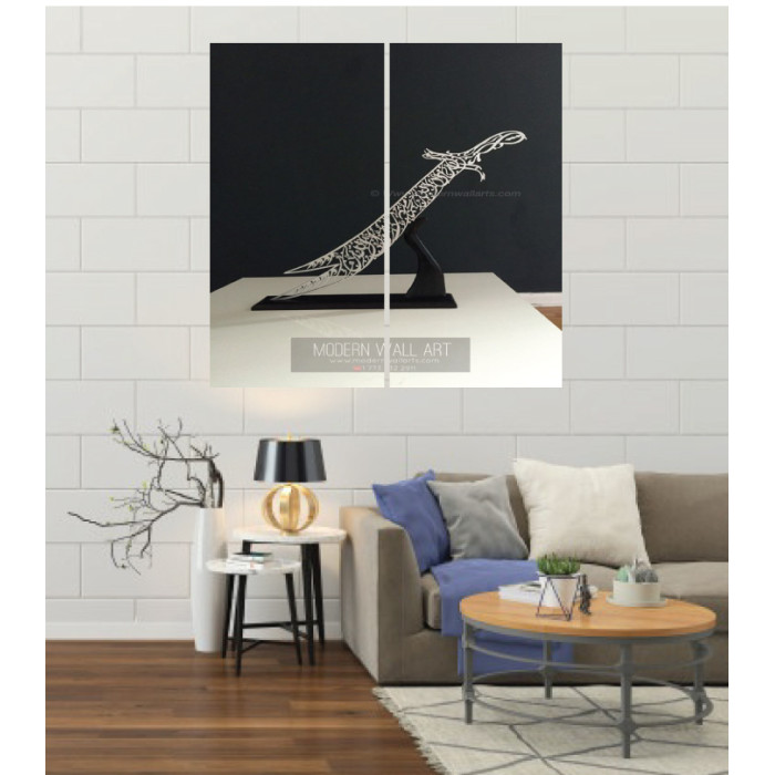 Wall Frames 2 Pieces Set Canvas – Digitally Printed Wall Canvas F-43