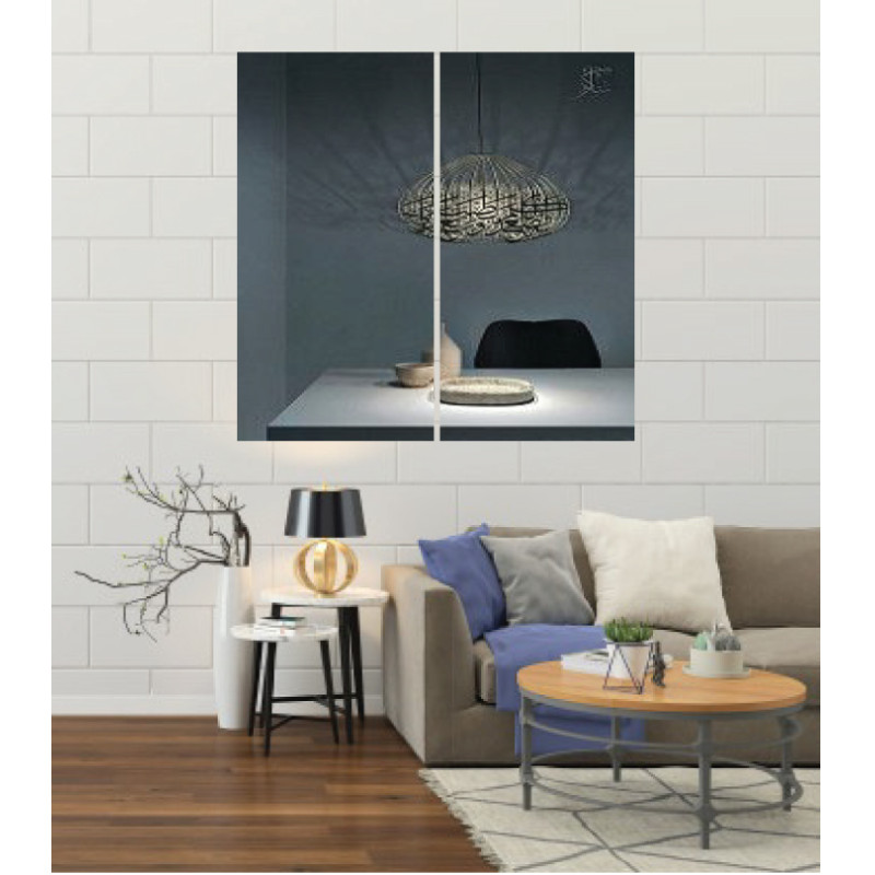 Wall Frames 2 Pieces Set Canvas – Digitally Printed Wall Canvas F-90