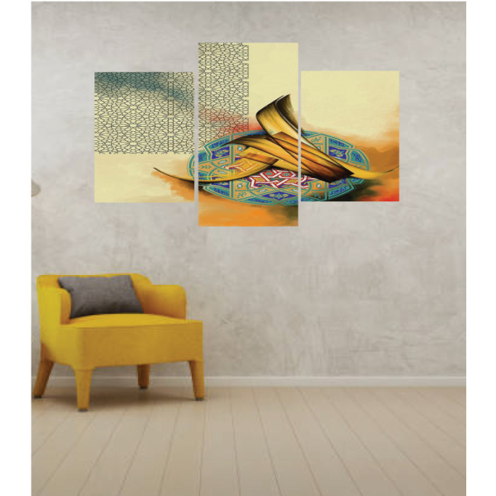 Wall Frames 3 Pieces Set Canvas – Digitally Printed Wall Canvas TI-161