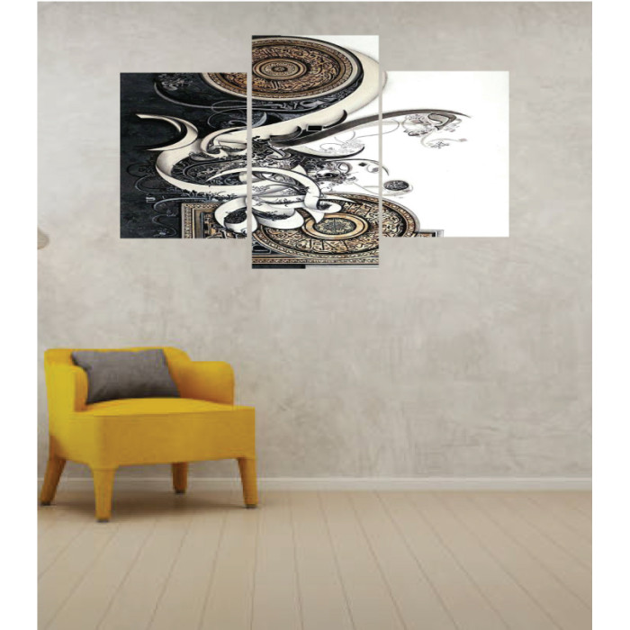 Wall Frames 3 Pieces Set Canvas – Digitally Printed Wall Canvas TI-25