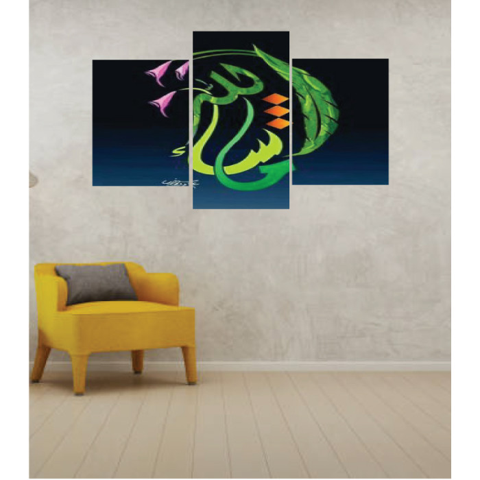 Wall Frames 3 Pieces Set Canvas – Digitally Printed Wall Canvas TI-74 Wall Frames 3 Pieces Set Canvas – Digitally Printed Wall Canvas TI-74