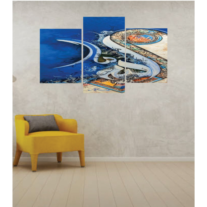 Wall Frames 3 Pieces Set Canvas – Digitally Printed Wall Canvas TI-109