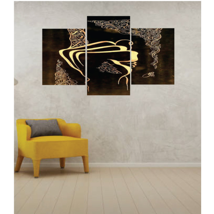 Wall Frames 3 Pieces Set Canvas – Digitally Printed Wall Canvas TI-156