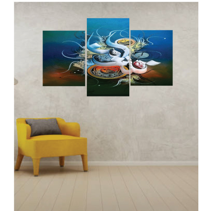 Wall Frames 3 Pieces Set Canvas – Digitally Printed Wall Canvas TI-168