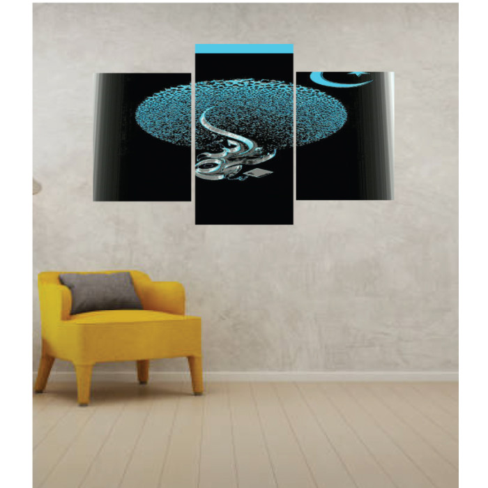 Wall Frames 3 Pieces Set Canvas – Digitally Printed Wall Canvas TI-179