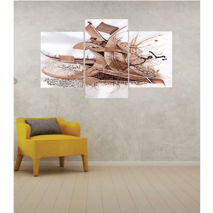 Wall Frames 3 Pieces Set Canvas – Digitally Printed Wall Canvas TI-180