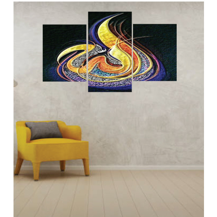 Wall Frames 3 Pieces Set Canvas – Digitally Printed Wall Canvas TI-3