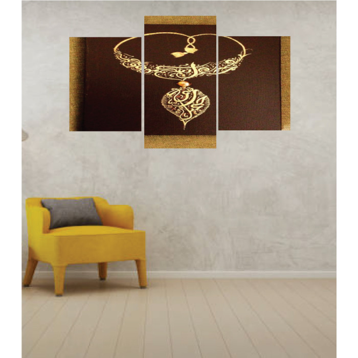 Wall Frames 3 Pieces Set Canvas – Digitally Printed Wall Canvas TI-53