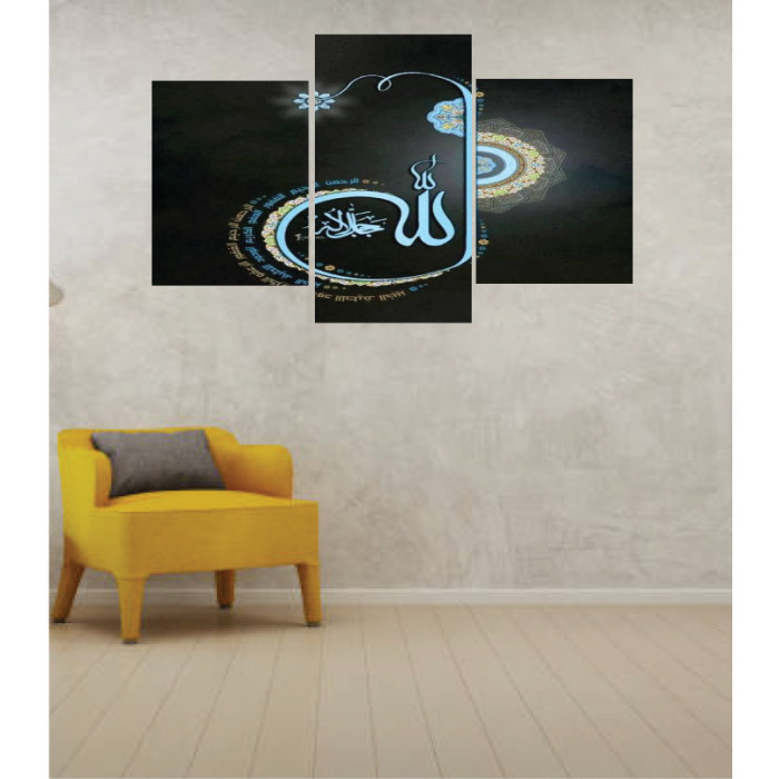 Wall Frames 3 Pieces Set Canvas – Digitally Printed Wall Canvas TI-60