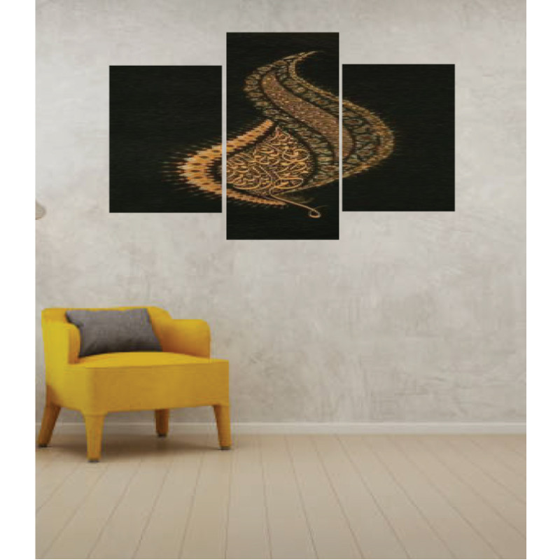 Wall Frames 3 Pieces Set Canvas – Digitally Printed Wall Canvas TI-98