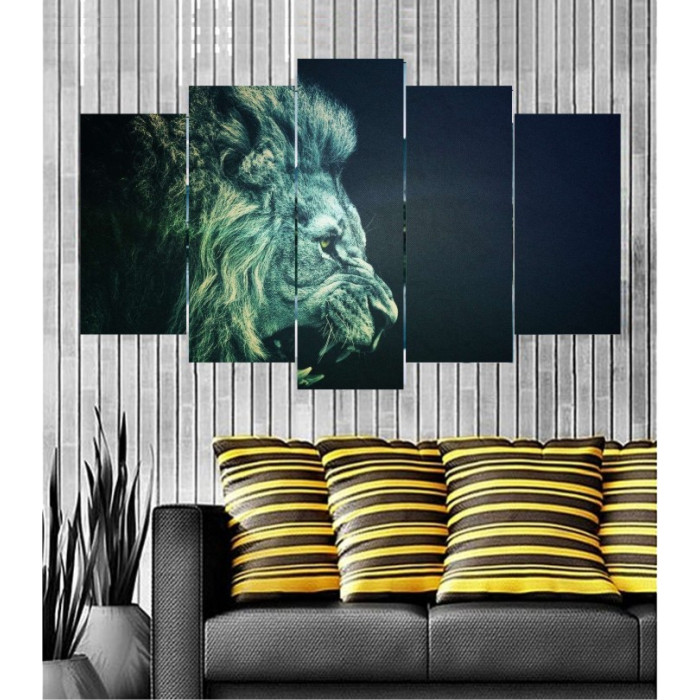 Wall Frames 5 Pieces Set Canvas - Digitally Printed Wall Canvas  post-106