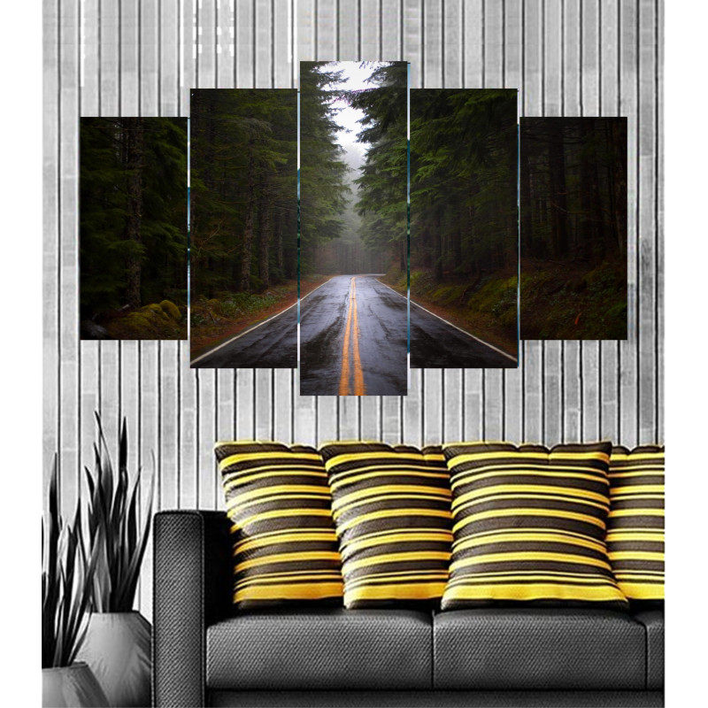 Wall Frames 5 Pieces Set Canvas - Digitally Printed Wall Canvas  post-11