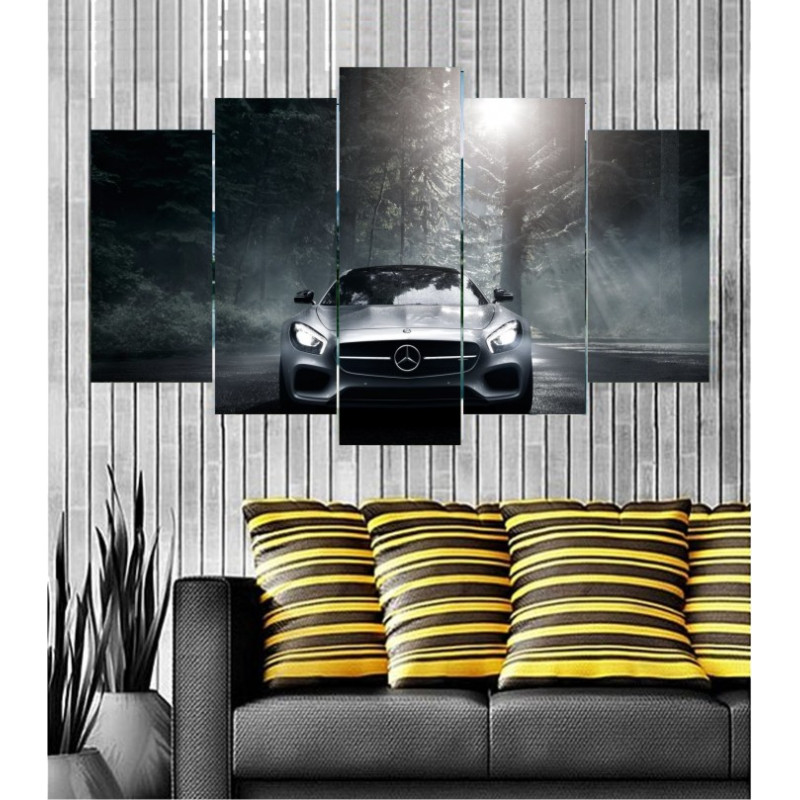 Wall Frames 5 Pieces Set Canvas - Digitally Printed Wall Canvas  post-110