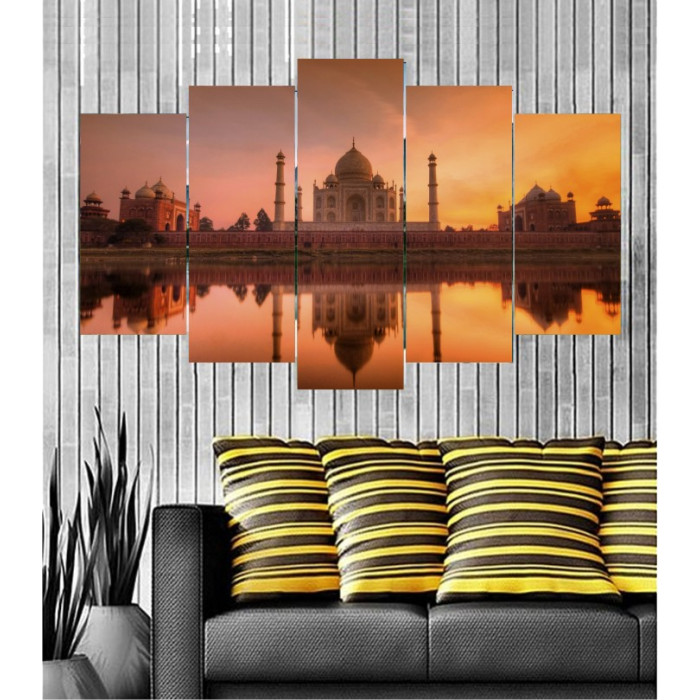 Wall Frames 5 Pieces Set Canvas - Digitally Printed Wall Canvas  post-114