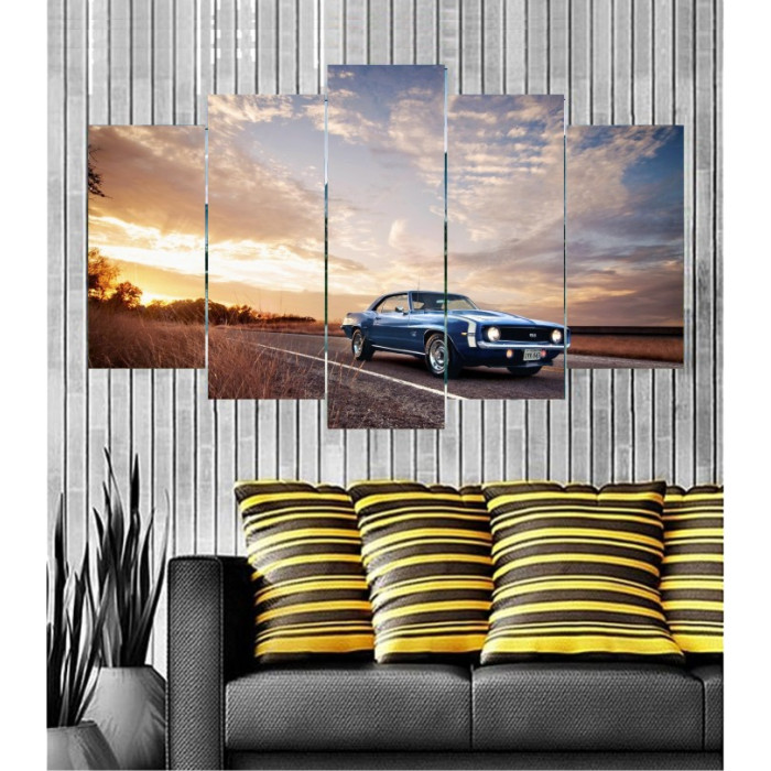 Wall Frames 5 Pieces Set Canvas - Digitally Printed Wall Canvas  post-119