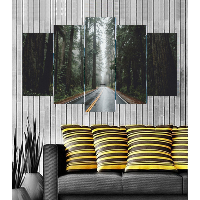 Wall Frames 5 Pieces Set Canvas - Digitally Printed Wall Canvas Frames post-12 Wall Frames 5 Pieces Set Canvas - Digitally Printed Wall Canvas Frames post-12