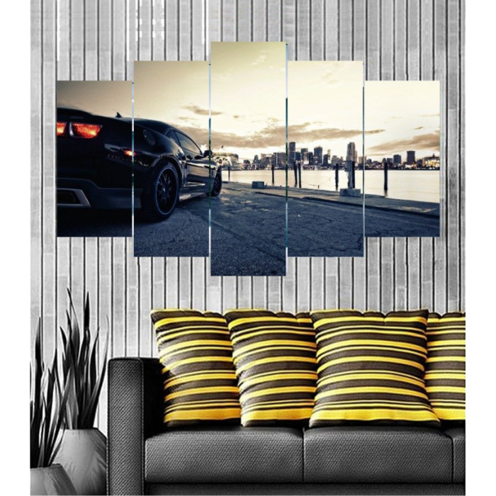 Wall Frames 5 Pieces Set Canvas - Digitally Printed Wall Canvas  post-123