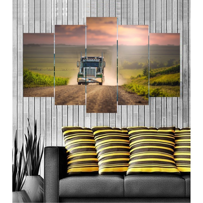 Wall Frames 5 Pieces Set Canvas - Digitally Printed Wall Canvas  post-126