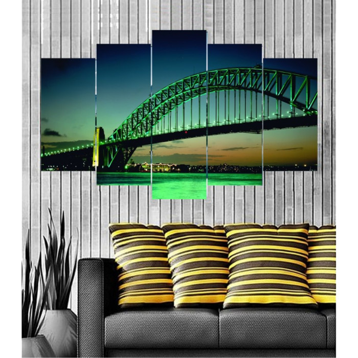 Wall Frames 5 Pieces Set Canvas - Digitally Printed Wall Canvas  post-127