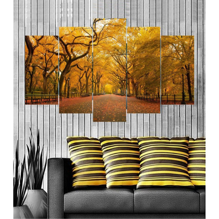 Wall Frames 5 Pieces Set Canvas - Digitally Printed Wall Canvas  post-129