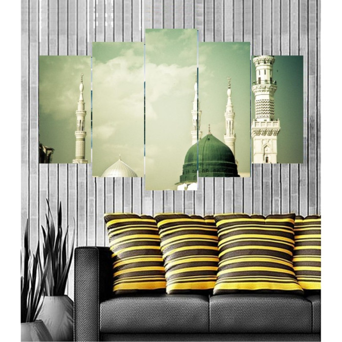 Wall Frames 5 Pieces Set Canvas - Digitally Printed Wall Canvas  post-139